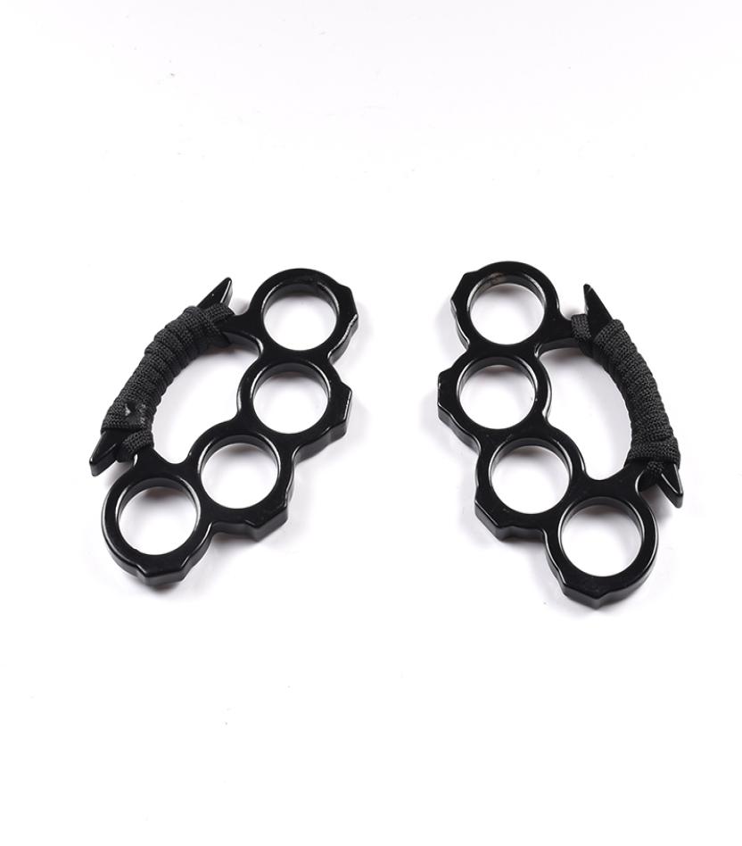 

Silver Black Gold Thin Steel Brass Knuckle Dusters Self Defense Personal Security Women's and Men's selfundefineddefense Pendant5868111