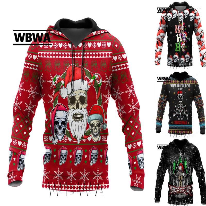 

Men's Hoodies Christmas 3D Print Mens Hooded Sweatshirts Fashion Boutique Pattern Jackets Coat Autumn Street Trend Women Oversized Pullover, Sd2