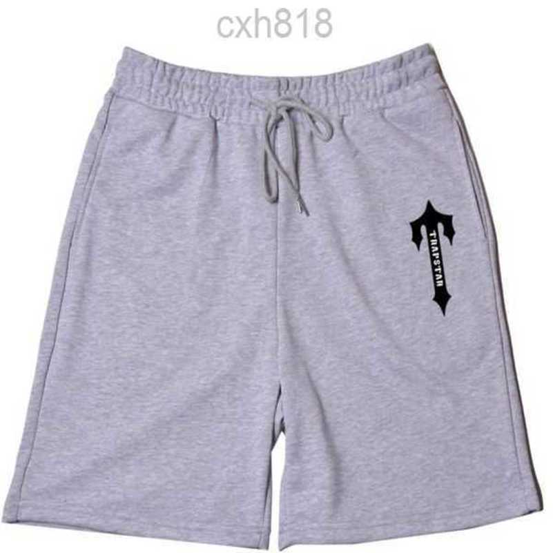 

Summer Shorts Men TRAPSTAR Basic Shorts Baseball Five-Point Board Fitness Sports Workout Beach Short PantsMSU9, White