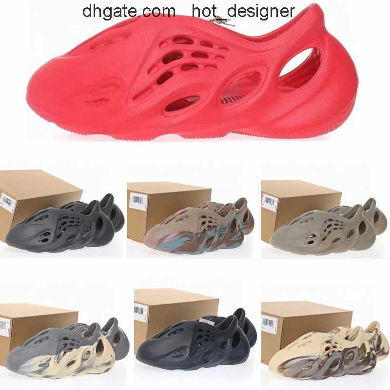 

Foam Runner Slipper Eva Kids Shoes Children Youth Toddler Infants Sneaker Designer Tainers¡yEeZIeS¡slides oys Girls Black Baby Desert