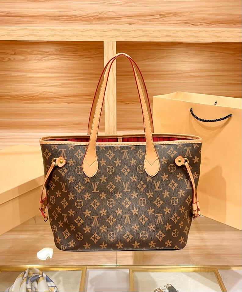 

Women Handbag Brown Flower Tote Bags Composite bag Shopping Bag Shoulder Crossbody Purse Fashion Leather handbags Large Capacity Classic Letter Clutch Purses, Packing bag