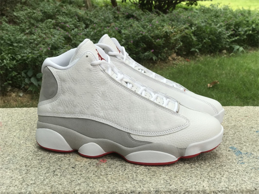 

Jumpman 13 13s Wolf Grey Basketball Shoes Outdoor SNKRS Sports With Original Box