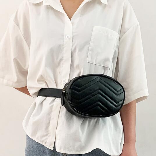 

Fashion Leather Handbags Women Marmont crossbody bags fanny packs Waist Bags Handbag Lady bum belt bag Chest the tote bag pruse wallet 4 colors, Black