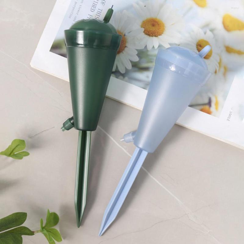 

Watering Equipments Drip Irrigation System Creative Adjustable Cute Flower Plant Pot Auto Device For Home, Blue