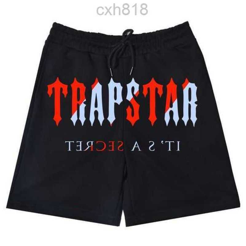 

Men' Shorts Hot Trapstar London Men Casual Shorts Gym Breeches Bermudas Men Boardshorts Homme Classic Brand Clothing Beach Shorts Male M7H6, White
