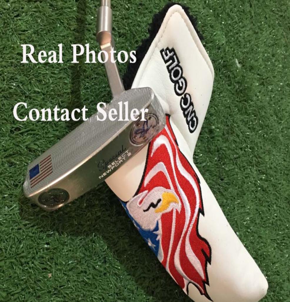 

Top Quality Special US FLAG Golf Putter Removable Weights Putter Headcover Real Pics Contact 3196423