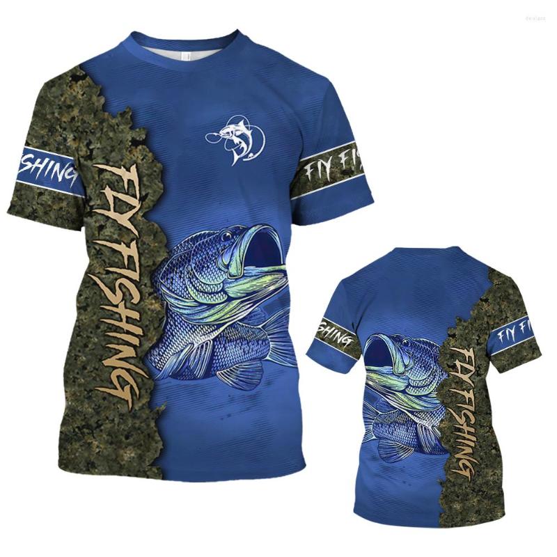 

Men's T Shirts 2024 Summer Outdoor Fishing Fully Printed T-Shirts Mens 3D Tee Shirt Casual Short Sleeve Tops Oversized Clothing, A01-hy10502