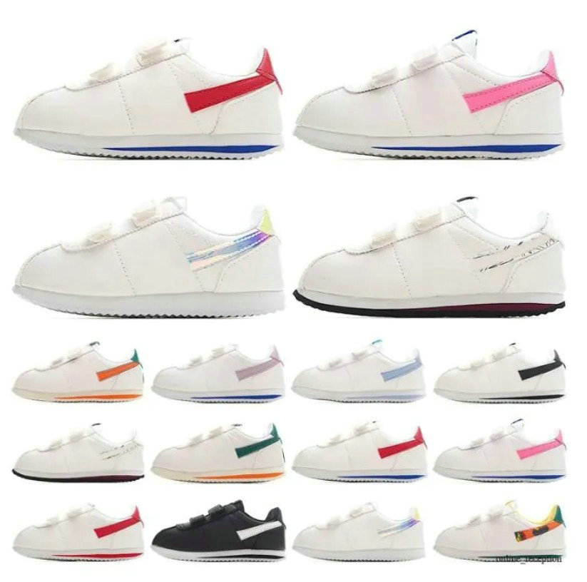 2023 New Classic Cortez Toddler Kids casual shoes boys girls Sports Shoes White Blue Red Green baby toddlers Running Shoe Sports Sneakers Trainers s