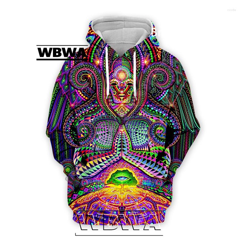 

Men' Hoodies 2023 Mandala Harajuku 3DPrint Men/Women Streetwear Pullover Casual Funny Jacket W23, Xs
