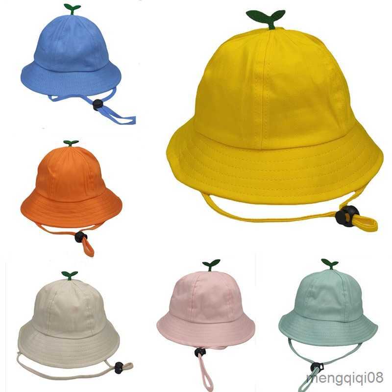 

Wide Brim Hats Spring and Summer Cute Children's Sun Fisherman Bean Sprouts Sunscreen Parent-child Bucket Hat Women's Caps R230607, Beige