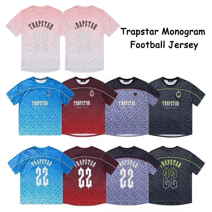 

Trapstar T-shirts Mens Football Jersey Tee Women Summer Casual Loose Quick Drying T Shirts Short Sleeve Tops, 29