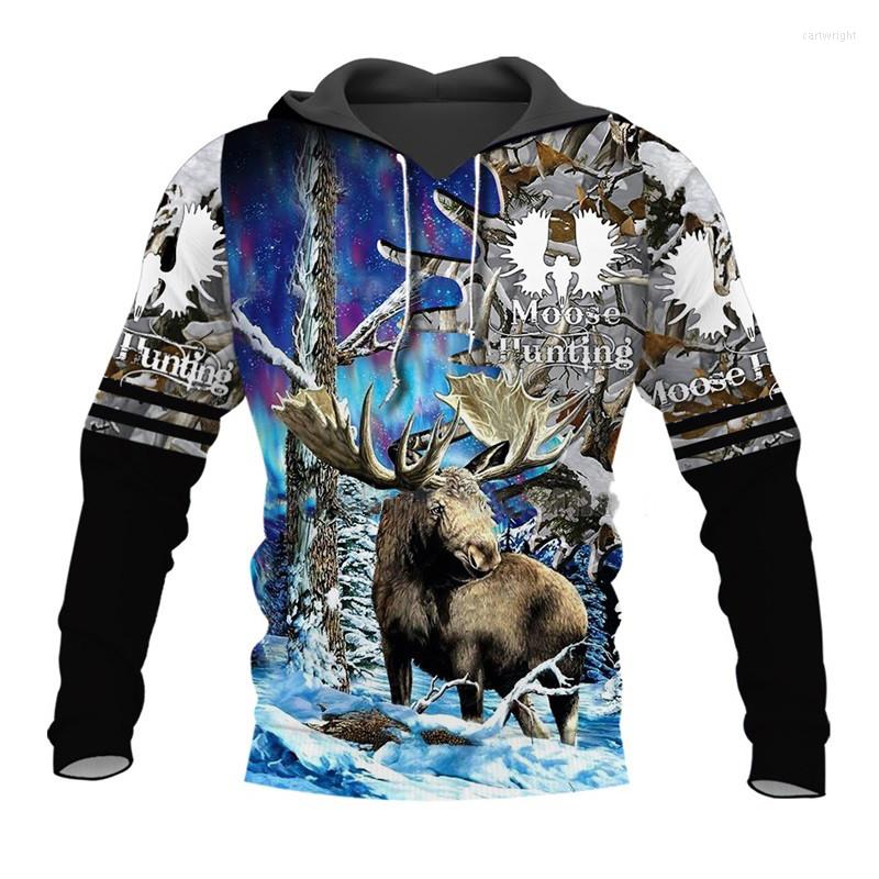 

Men's Hoodies Camo HUNTING ANIMALS Elk Deer Art 3D Hoodie Men Women Fashion Hooded Sweatshirt Long Sleeve Casual Pullover Spring A, 2304