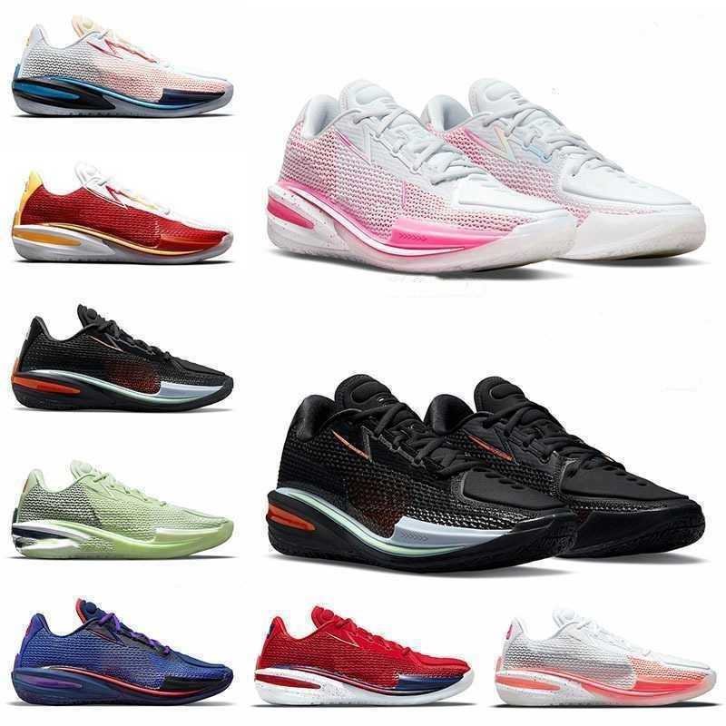 

Top Zooms G.T. Cut Mens Basketball Shoes Top Quality Low Sneakers Man Zapatos Tenis Trainers GT White Laser Blue Ghost Crimson Think Pink, 36-46 (6)