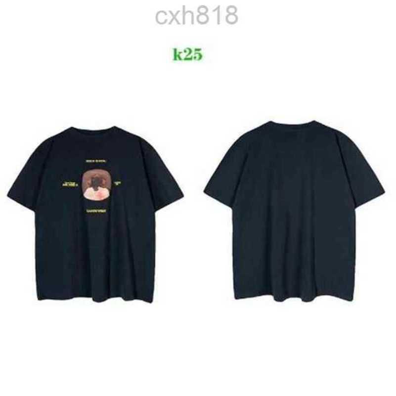 

T-shirts Designer Cp Mens and Womens t Shirt Short Sleeves King Print Loose Summer High Street Japane Round Collar Tees13WE, 18