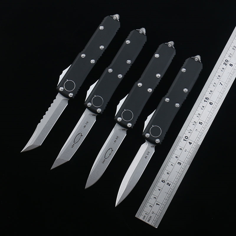 

US Italian Style High Quality MT X85 Knife Combat Tactical Knives T6-6061 Aviation Aluminum Alloy Handle D2 Steel Blade Outdoor Survival EDC Tool