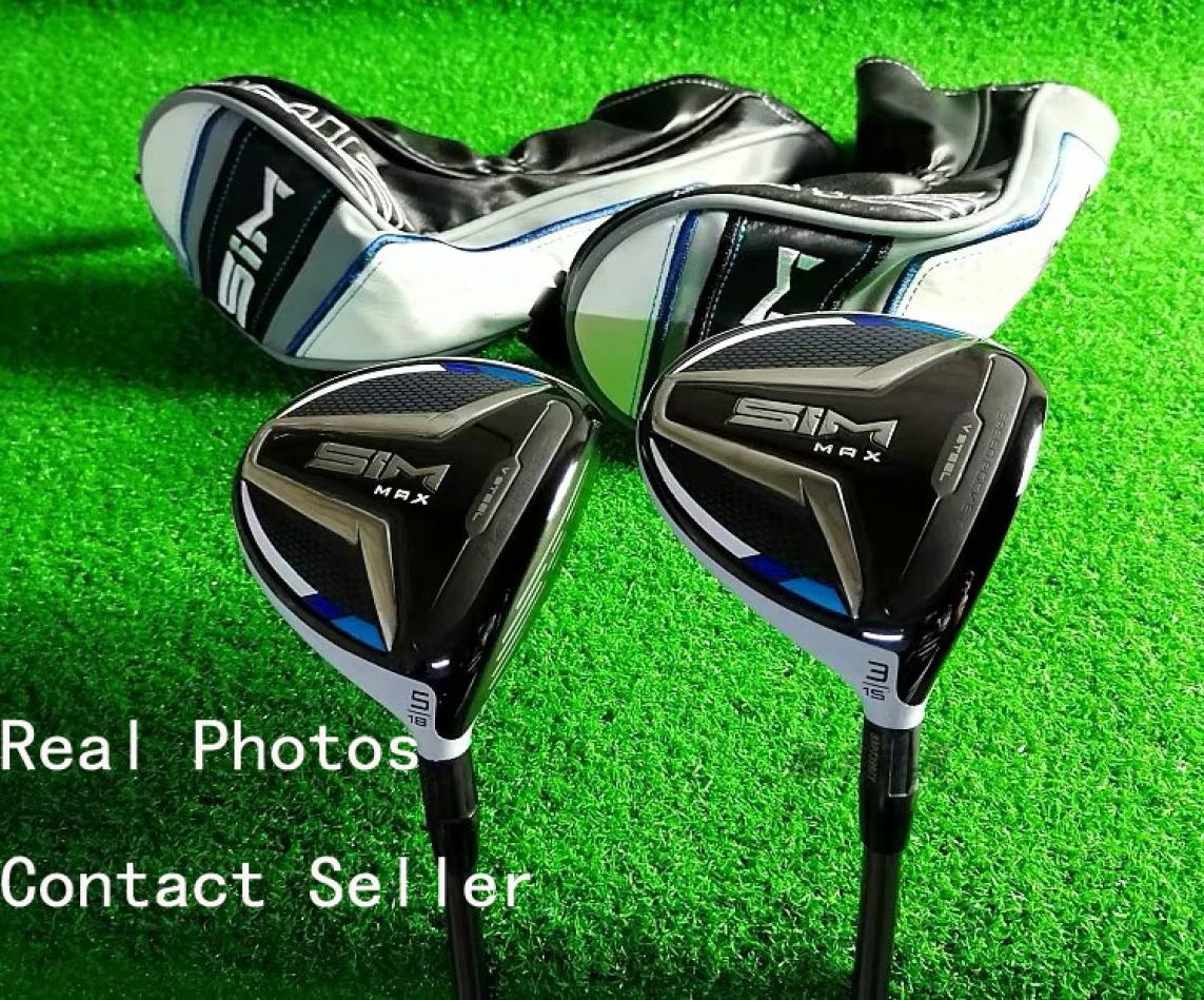 

New Top Quality S IM MAX Golf Fairway Woods 3 5 Real Pos Contact 8260257