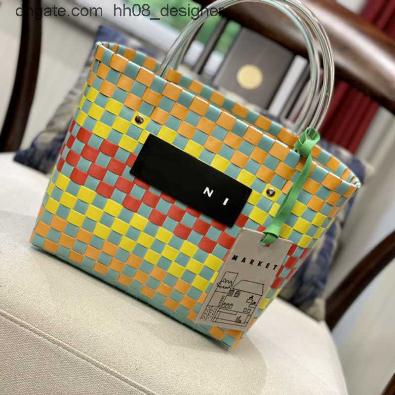 

Market Shopping Marni Bag Women Designer Totes Marn I Plaited Basket Tote Bag Handbag Beach Bags Large Book Designers Handbags Womens 2206233, Beige(correct letters)