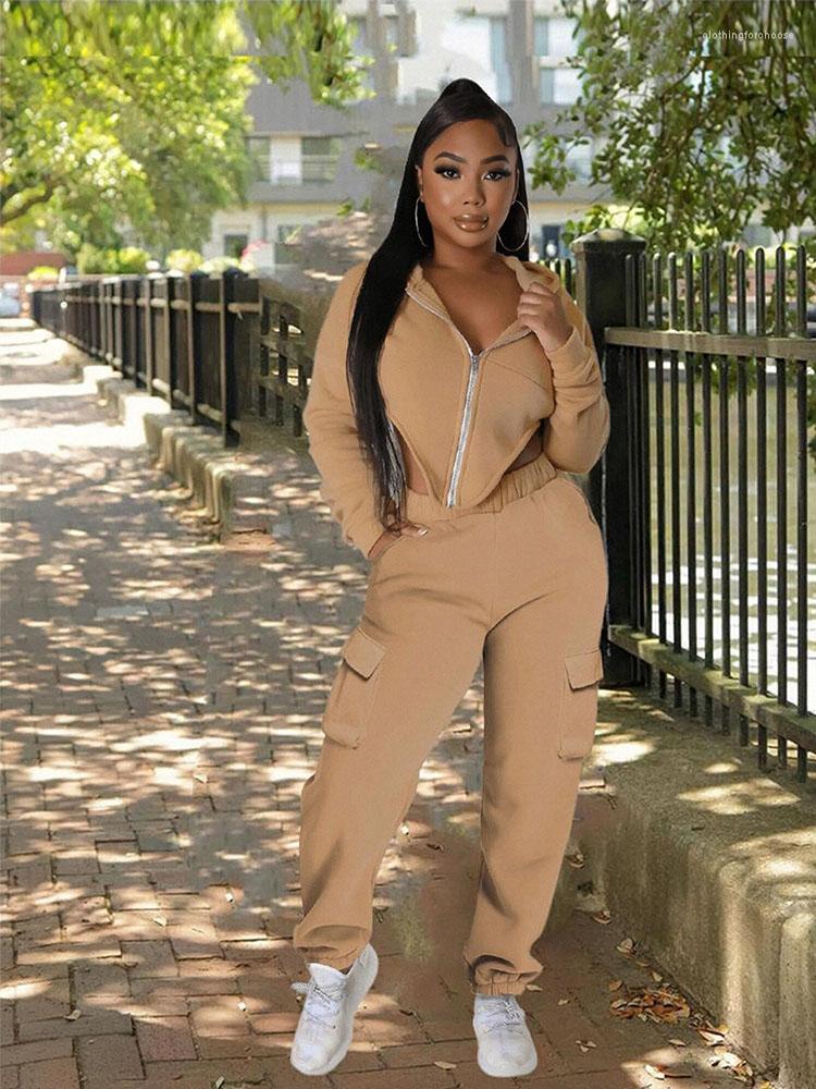 

Women's Two Piece Pants 2 Sets Womens Outfits Winter Tracksuit Set Streetwear Long Sleeve Warm Sweatshirts And Wholesale Bulk Drop, Blue