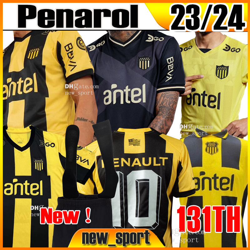 

2023 2024 Uruguay Penarol Soccer Jerseys 130th 131th jersey special Edition Club 2023 2024 Atletico Penarol C.RODRIGUEZ Gargano 21 Men football shirt, Peinaluoer 23/24 home