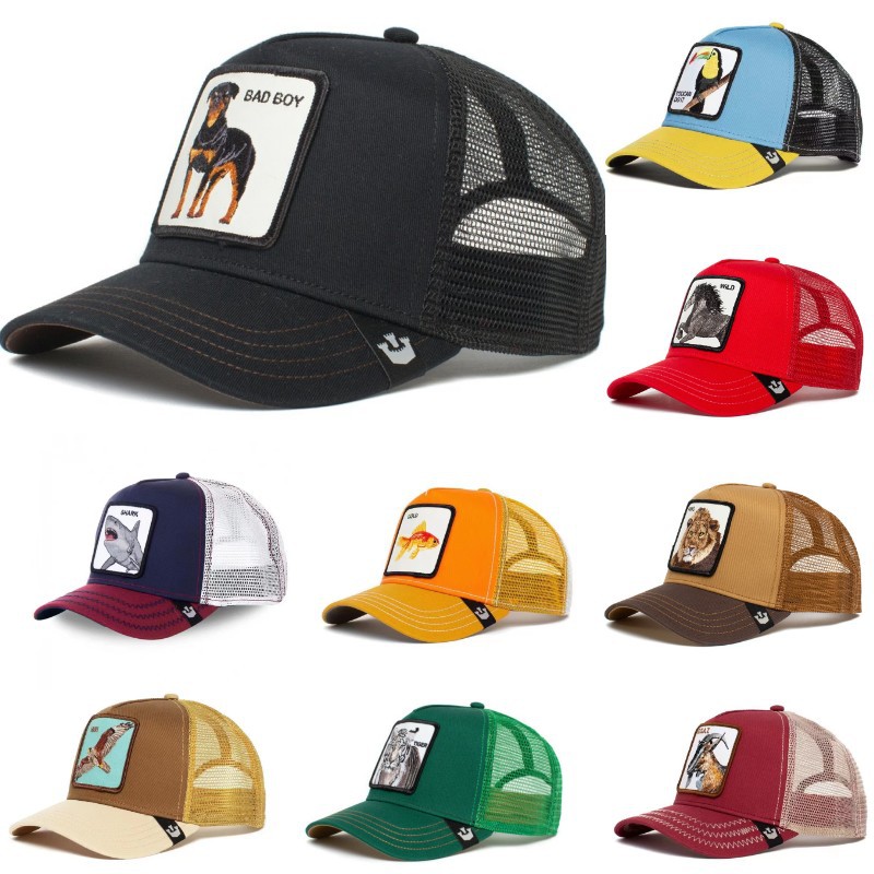 

24 colors Cartoon hat Design Letter Embroidery Bend Fashion Wave Caps Male Hip Hop Travel Visor Mesh Male Female Cross Punk Baseball Hats Latest, 20