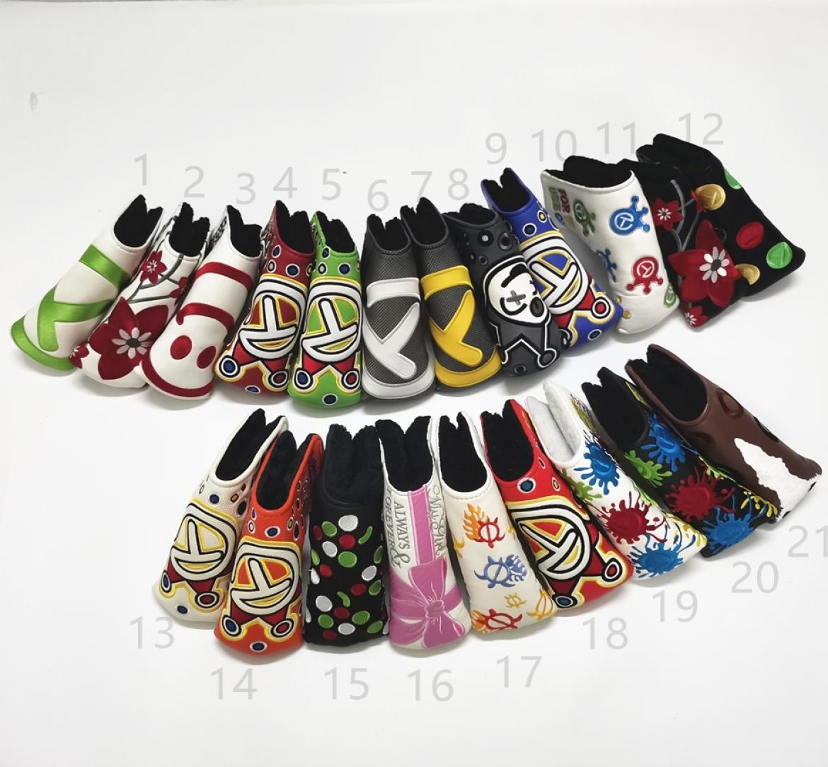 

Outlets Golf Putter Cover PU Leather Golf Head Cover for Blade Putter8578908