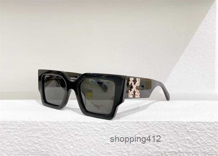 

Cycling Sunglasses New Star Offs Sunglasses White Street Shot Disco Men and Women Hip-hop 10j0e