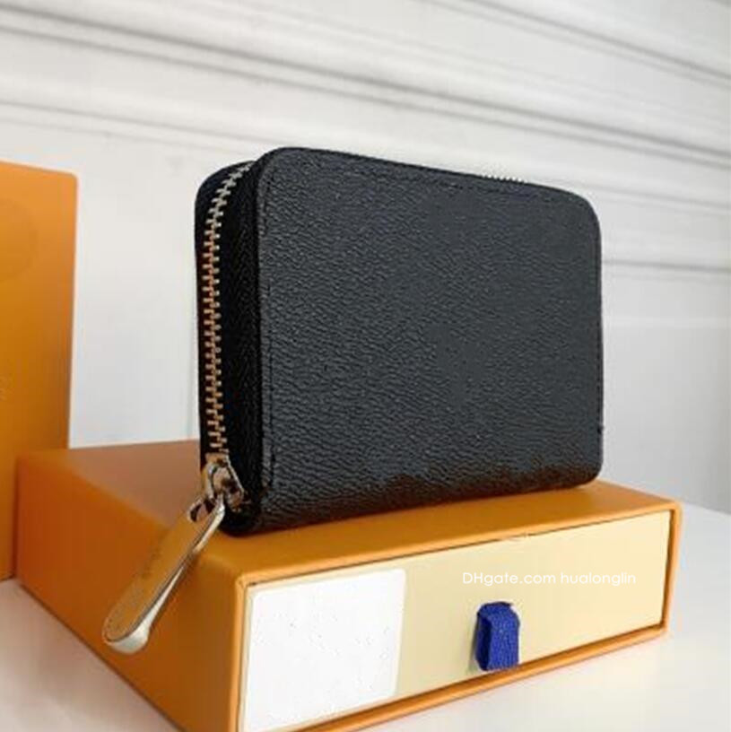 

Women wallet Purse woman card holder with box new fashion checkers floral damier promotion card wholesale, White grid