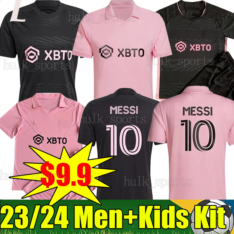 

9.9 2023 2024 InTeR MiAmI Soccer Jerseys CF MESSIS Matuidi HIGUAIN CAMPANA YEDLIN BECKHAM 23/24 men kids kits football shirt uniforms, Aolanduo 23-24 home kit