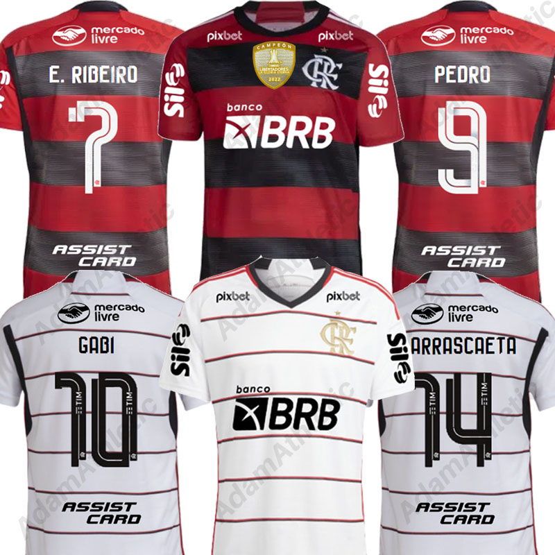 

DE ARRASCAETA GABI soccer jerseys 2023 2024 PEDRO VIDAL football shirts B.HENRIQUE MATHEUZINHO GERSON jersey player version 23/24, 23-24 pre-match