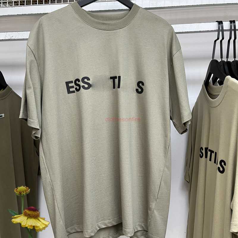 

FOG ESS Summer Men's T-shirts Casual Designer T Shirts Short Sleeve Cotton Tshirt Hight Quality Man Woman Tops Tess