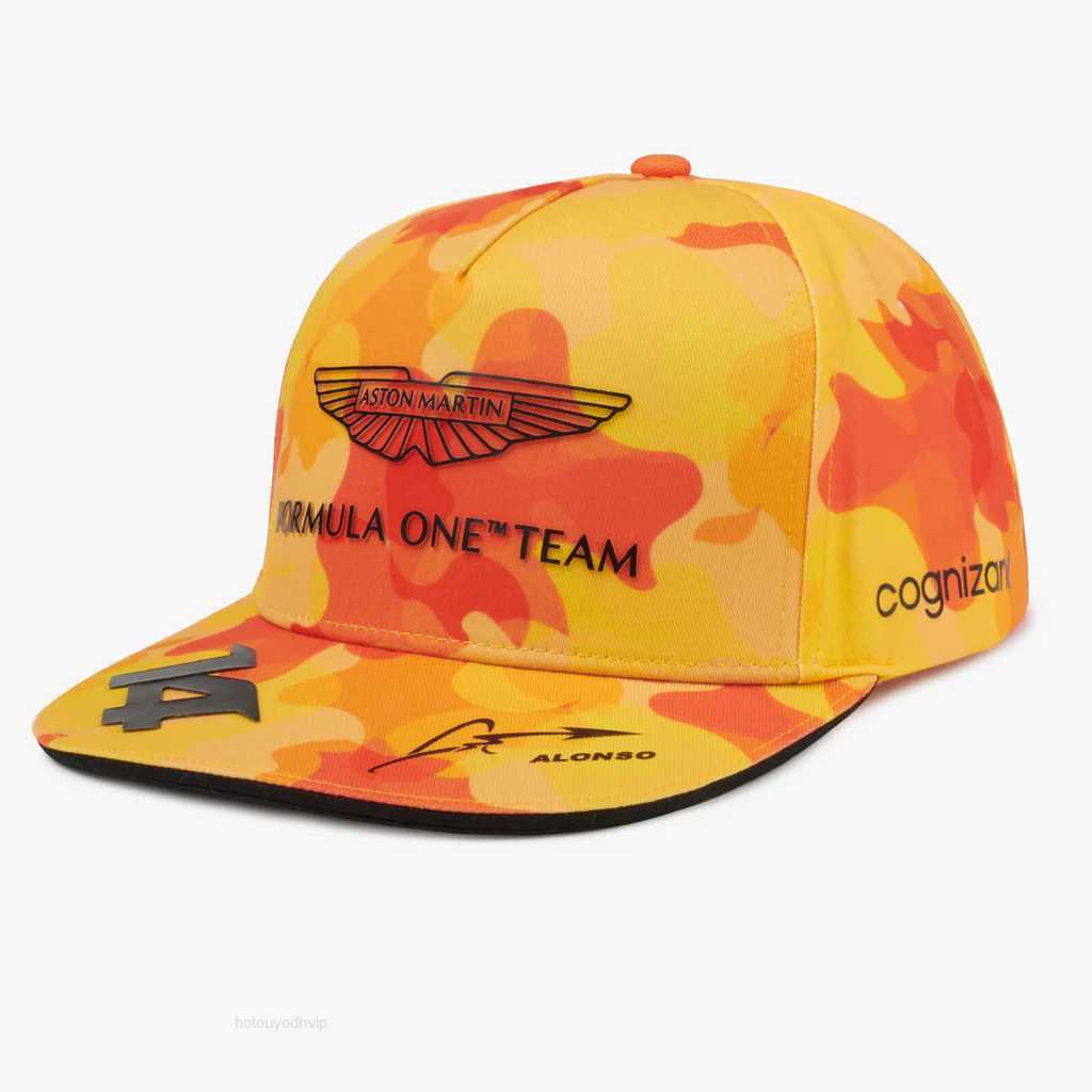 

Ball Caps Aston Martin Aramco Cognizant F1 2023 Fernando Alonso Special Edition Spainish GP Cap, Multi