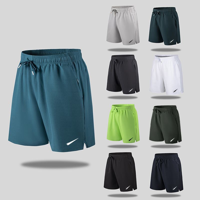 

Summer shorts sweatpants for men and women with thin breathable ice silk running quick-drying beach pants