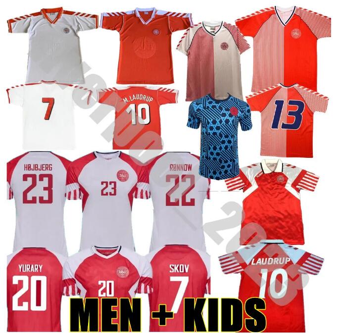 

2023 2024 Denmark Soccer Jerseys ERIKSEN Laudrup Vilfort Povlsen 23 24 special HOJBJERG CHRISTENSEN SKOV OLSEN BRAITHWAITE DOLBERG football retro uniform ASA