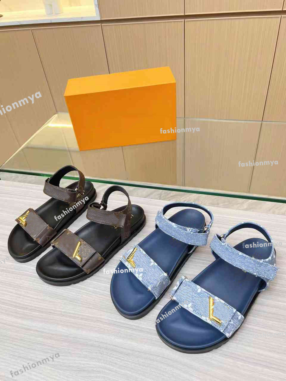

Designer Sandals Women Comfort Sandal Flat Slides Fashion Sandals Luxury Loafers Casual Shoes Presbyopia Paseo Platform Shoes Buckle 35-42