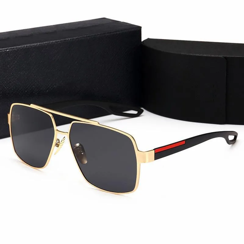 

BA23 High Quality Sunglasses Retro Polarized Luxury Mens Designer Rimless Gold Plated Square Frame Brand Sun Glasses Fashion Eyewear Classical With Case girl loves