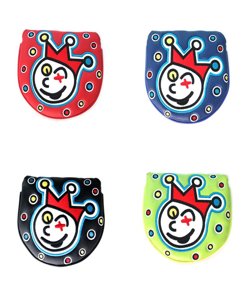 

Joker Golf Putter Cover for Golf Mallet Clown Golf Blade Headcover 5Colors8502310