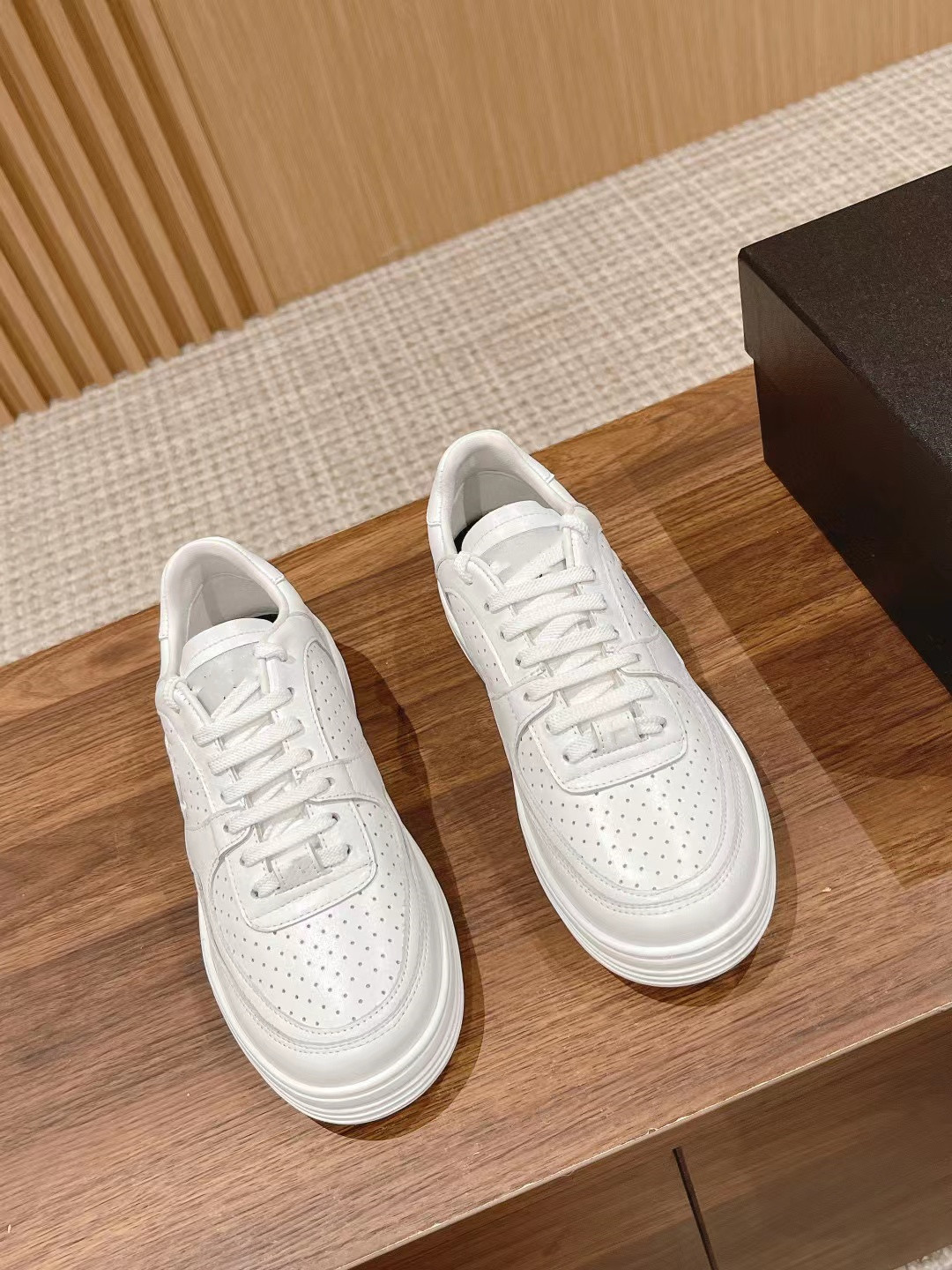 

Fashion luxury Designer Sneaker Woman Casual Shoes Genuine Leather Trainers With Box Lace-Up Sports Shoe Casual Trainers Classic Sneaker Woman Ccity dfcvcx 2023, Black