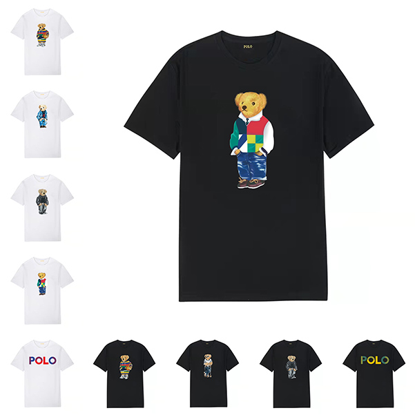 Tshirts Designers Fashion T Shirts Ralphs Polos Mens Women T-shirts Tees Tops Man S Casual Chest Letter Shirt Luxurys Clothing Sleeve Laurens Clo