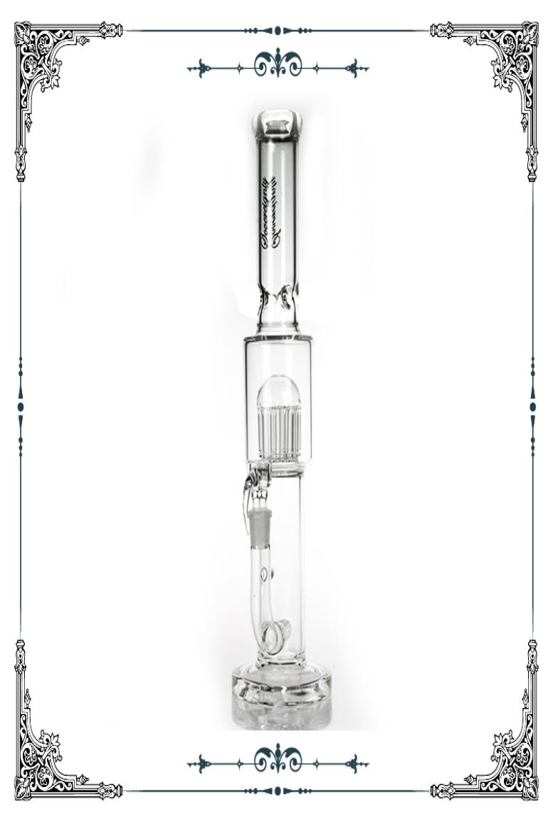 

2015 new sovereignty stem12 12 Arm Percolator And UP Gridded 18mm Glass Bongs grid big bongs Water Pipe Clear high 18 inches 5042005