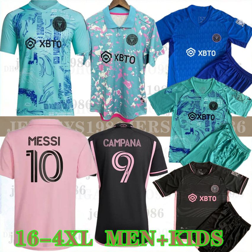 

2023 2024 Miami CF Soccer Jerseys Inter MESSIS Matuidi HIGUAIN JEAN FRAY CAMPANA YEDLIN BECKHAM MLS 23 24 football men and kids Player Fans version shirt S-4XL, Picture