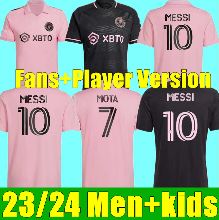 

S- 4XL MESSIS 2023 2024 Miami CF Soccer Jerseys Inter Matuidi HIGUAIN JEAN FRAY CAMPANA YEDLIN BECKHAM MLS 23 24 football men and kids Player Fans version shirt, Adult home+player version