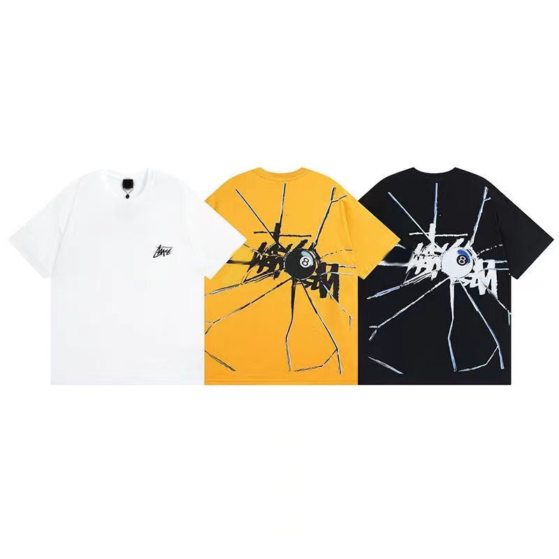 

Short sleeve Clothing Mens Tees Summer high quality cotton men's T-shirt Printed letter correction crew neck for lovers Casual fashion bottomed shirt