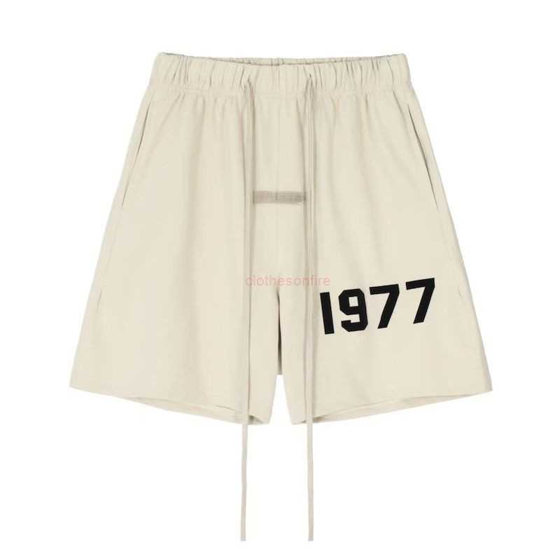 

FOG Ess Pant Mens Women Designer Reflective High Quality Shorts Casual Sports Pant Loose Oversize Style Drawstring Short Pants Trend Size, Empty bag(not sell separately)