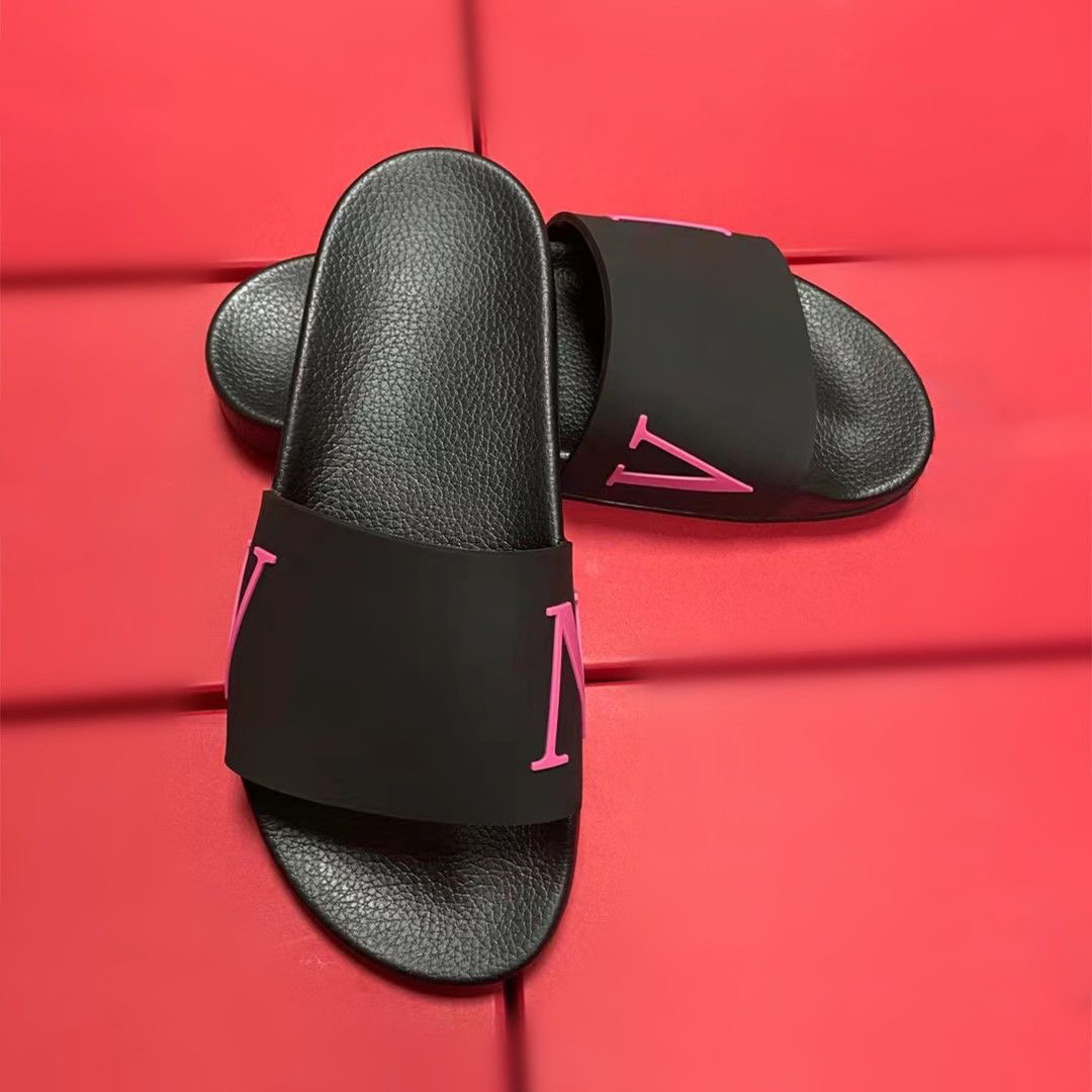 

2023 Men Women Slippers slipper Slide Summer Fashion Wide Flat Sandals Indoor Flip Flop With Box Size EUR 36-46