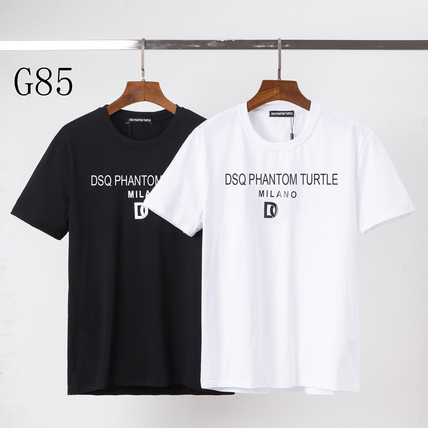

DSQ PHANTOM TURTLE Mens Designer T shirt Italian Milan Fashion Logo Print T-shirt Summer Black White T-shirt Hip Hop Streetwear 100% Cotton Tops Plus size 0629