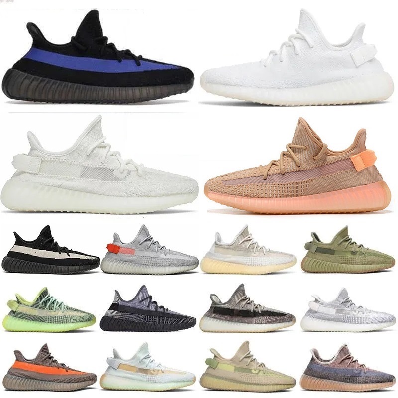 

Yeezzy Men Designer Running Shoes Women Casual Cream White Clay Dazzling Ash Pearl MX Frost Blue Black Zyon Bred Butter Sesame Zebra Ice Silk Orange Sports Sneakers