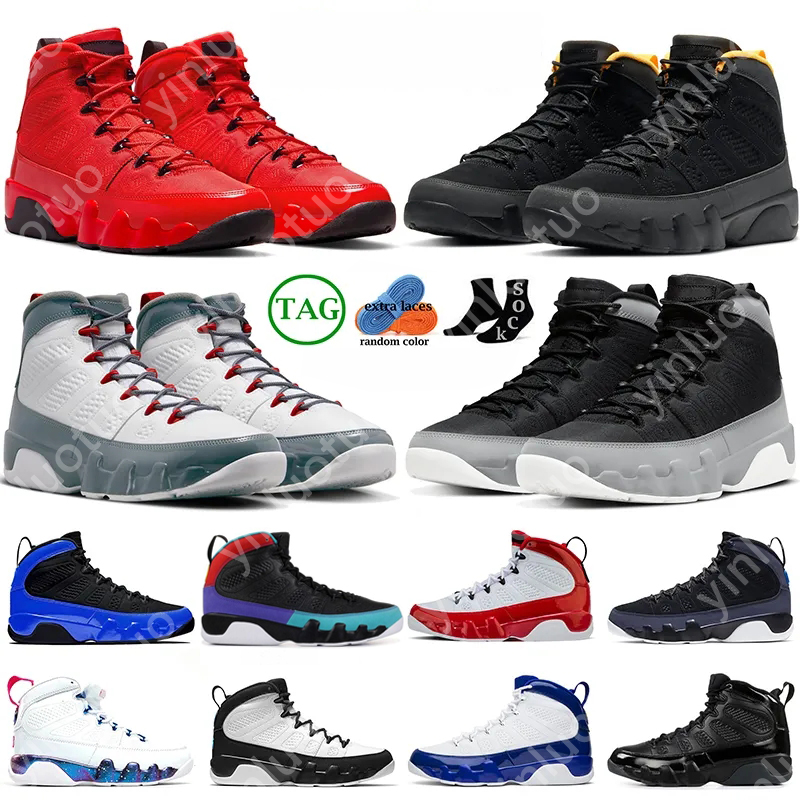 

Jumpman 9 9s Men Basketball Shoes Particle Grey Change the World Chile Fir Red University Gold Blue Bred Patent Anthracite Mens Trainers Sports Sneakers Size 40-47
