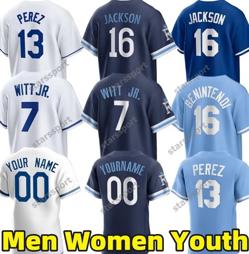 

Top Custom Bobby Witt Jr. City Connect Jerseys Baseball Patrick Mahomes George Brett Salvador Perez MJ Melendez Whit Merrifield Andrew Benintendi Men Women Youth, As shown in illustration