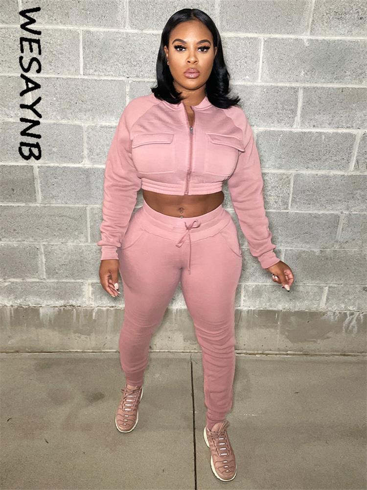 

Women' Two Piece Pants Pink Fall Outfits 2 Set Women Long Sleeve Crop Top Gray Matching Sets Workout Stretchy Streetwear 2023, Black