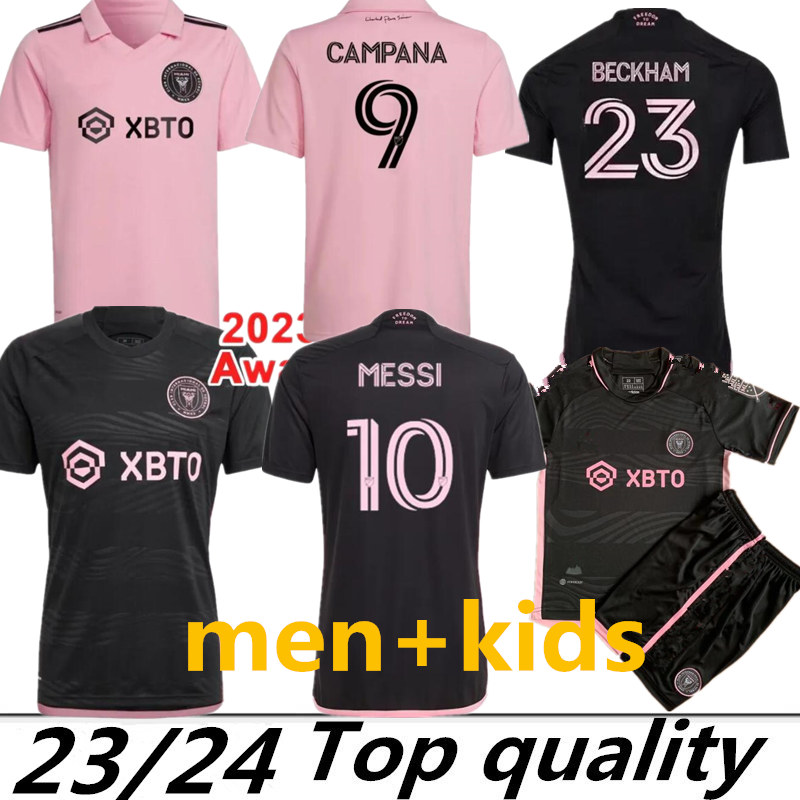 

MESSI 2023 2024 Miami CF Soccer Jerseys Inter Matuidi HIGUAIN JEAN FRAY CAMPANA YEDLIN BECKHAM MLS 23 24 football men and kids Fans version shirt